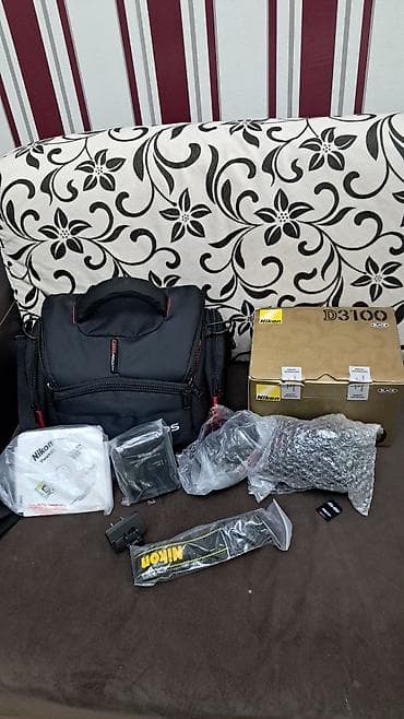 Nikon D3100 DSLR fotoaparat dəsti Komplekt: - Nikon D3100 gövdə (14.2 lalafo.az -da Nikon D3100 DSLR fotoaparat dəsti Komplekt: - Nikon D3100 gövdə (14.2