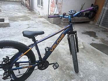 matorlu velosebet: Velone dağ velosipedi - Güclü alüminium tipli gövdə, ikirəng boyama — 5