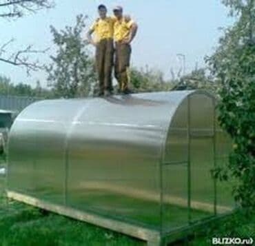 Boçkalar və çəlləklər: İsdixana ( parnik) . İsdəniləm ölçüdə 3 qatli polikatbonat ilə — 7