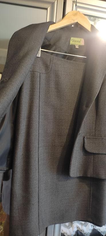 женский костюм: Женский осенний костюм с юбкой карандаш,на подкладке. в отличном — 2