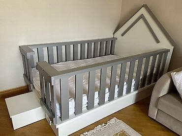 Oğlan və qız üçün, Çarpayı, Bazasız, Matras ilə, Siyirməli