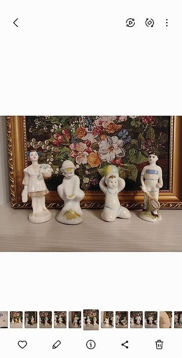 статуетки: Статуэтка, 1965 год, Фарфор, СССР, Бесплатная доставка — 1