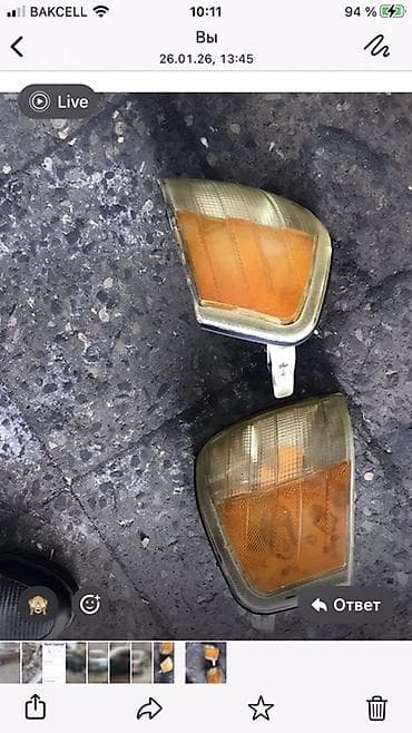 Məhsul: Avtomobil üçün dönmə siqnalı/yan işıq fənərləri cütü Təsvir