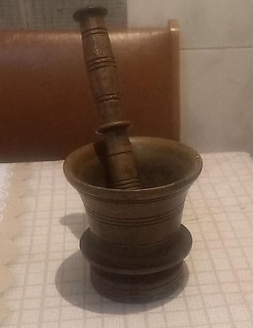 kasa: Misin hovandaq və dəstəyi - Material: bürünc (ağır və möhkəm ərinti) — 2