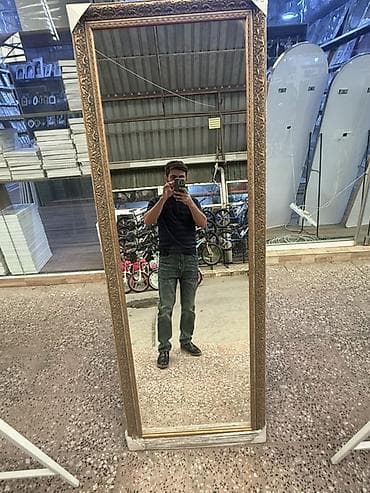 dekor xalcalar instagram: Güzgü Döşəmə üstü, Düzbucaqlı, Dekorativ, Çərçivə ilə — 3