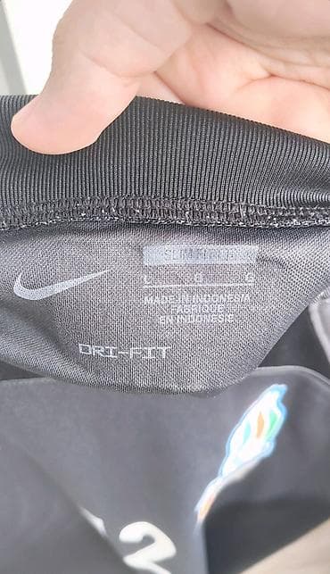 qoruyucu geyim: Futbolka, Nike, L, rəng - Qara — 4