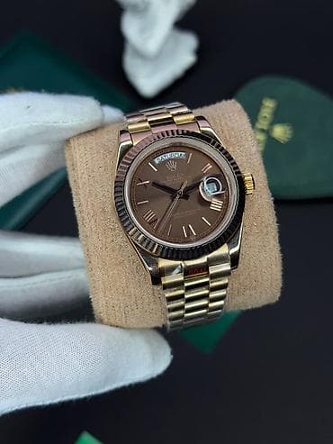 Rolex Day-Date tərzində lüks qol saatı - Korpus və qolbaq: iki rəngli — 7