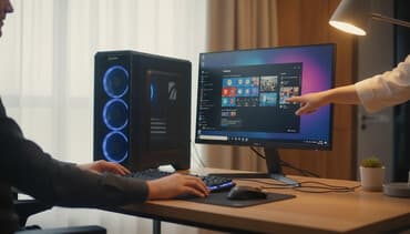 komputer kasasi: 💻 Stolüstü Kompüter – Güclü Gaming / Dizayn üçün 🧠 Prosessor: Intel — 2