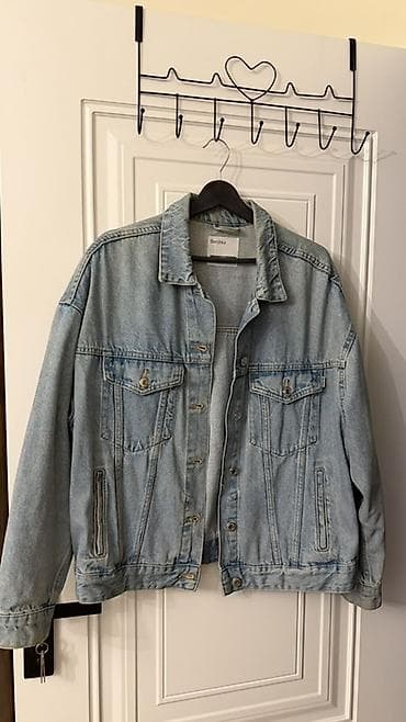 cins: Bershka qadın denim cins gödəkcə. Ölçü - M — 1