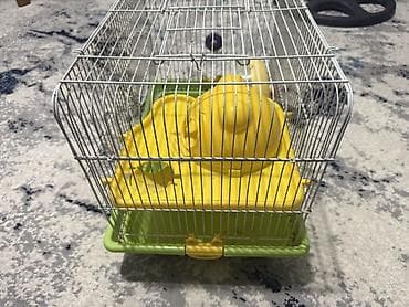 heyvan mal: Xırda gəmiricilər üçün qəfəs Hemstrlar və digər hamster növlərinə — 2