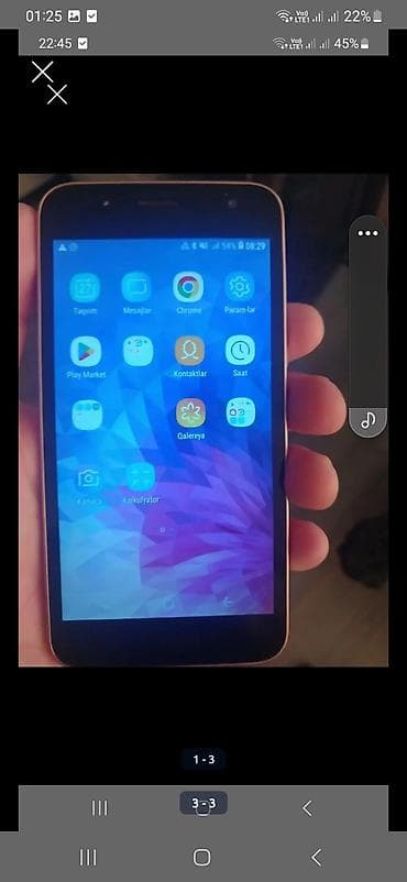 galaxy tab a7: Samsung Galaxy J2 Core, 8 GB, rəng - Qızılı, Sensor — 2