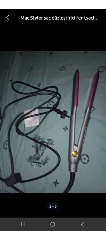 Düzləşdiricilər və ütüfenlər: Mac Styler saç düzləşdiricisi ilə saçlarınızı asanlıqla düzəldə — 2