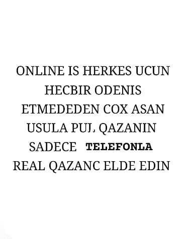 iş axdarmaq: Online iş fürsəti – hər kəs üçün əlçatan. - Heç bir ödəniş tələb — 1