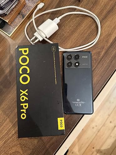 dyson baku electronics: Poco X6 Pro, 512 GB, rəng - Qara, Sensor — 1