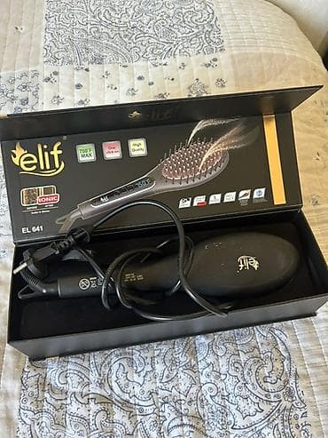 mini led: Elif EL 641 – İonik saç düzləşdirici daraq Xüsusiyyətlər: - Maksimum — 1
