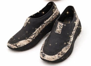 Tuflilər: Ölçü: 38.5, rəng - Qara, İşlənmiş — 1