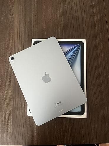 планшет: Apple iPad Air 11-inch (M2) Wi‑Fi – 256 GB, Göy rəng Vəziyyət: İdeal — 6