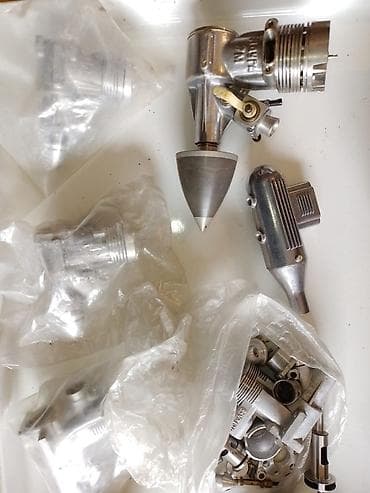 220 mator: Modelçilər üçün içdənyanma mühərrikləri və ehtiyat hissələri toplusu — 9