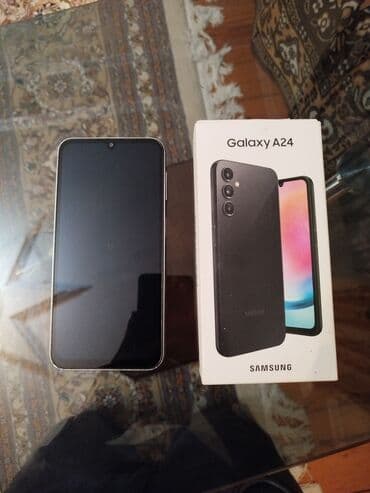 Samsung Galaxy A24 4G, 128 GB, rəng - Gümüşü, Barmaq izi, Sensor, İki sim kartlı