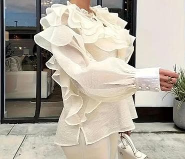 ağ sumka: Ikinci el deyil yenidir.Qadın üçün şık bluz — 1