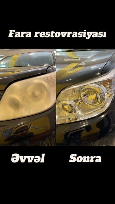 Avtomobil akkumulator zaryadkalari: Cilalanma-fənərlərin üst səthindən öz xüsusiyyətlərini itirmiş xarici — 1