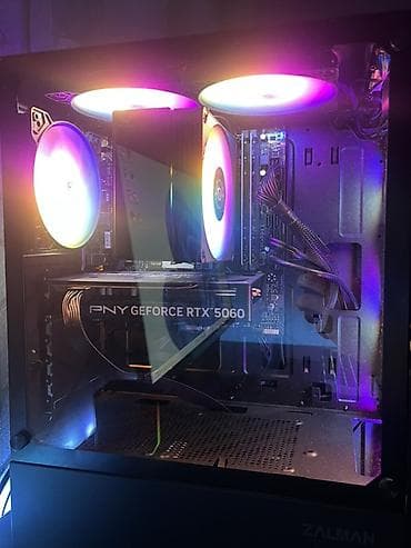 Masaüstü kompüterlər və iş stansiyaları: Güclü oyun və iş stansiyası – RGB soyutmalı Zalman korpusda yığılmış — 2