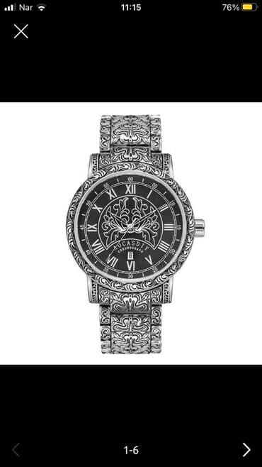 Qol saatı, rəng - Gümüşü