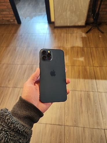 a 73: IPhone 12 Pro Max, 256 GB, Göy, Face ID — 5