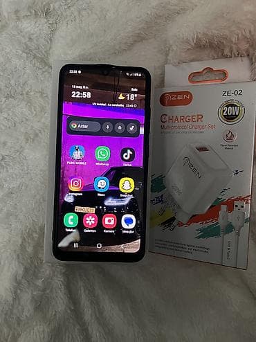 rog ally x: Samsung Galaxy A32, 128 GB, rəng - Qara, Barmaq izi, Face ID — 3