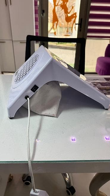 səyyar ev: Max brendi manikür üçün toz toplayıcı aspirator - Masaüstü model, ağ — 2