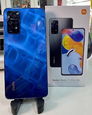 xiaomi redmi note 10 pro qiyməti: Redmi Note 11 Pro, 128 GB, rəng - Mavi — 1