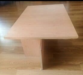 бутыль стеклянная 50 литров: Журнальный стол, Б/у — 1