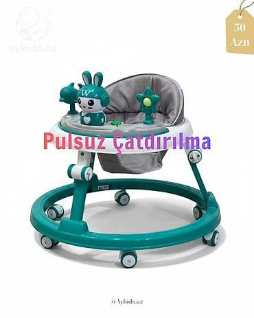 ceburaska oyuncaq: 👶🚶‍♂️ Multifunksional Uşaq Yürütəci – Musiqili və İnteraktiv Model 3 — 1