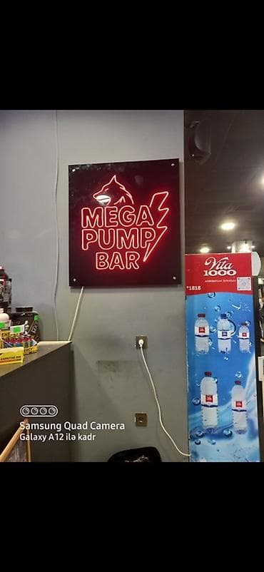 masa kafe: Xidmət: Reklam lövhələri və işıqlı hərflərin hazırlanması Təsvir: - — 3