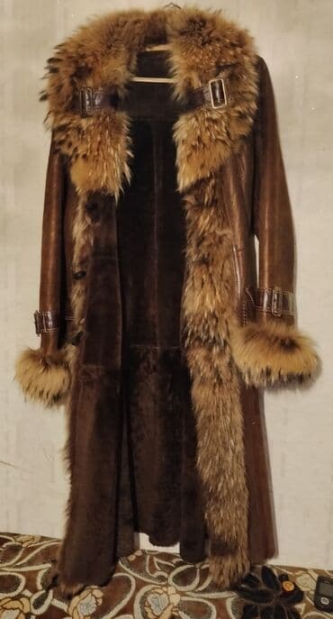 Digər qadın geyimləri: Kürk, XL, rəng - Qəhvəyi — 2
