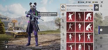 gümüş dəst: PUBG Mobile hesabı – zəngin kolleksiya və nadir görünüşlər — 9