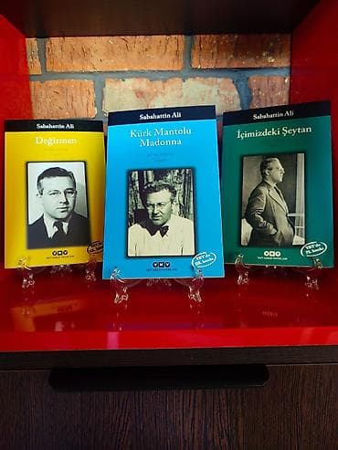 kitab: 3lü Kitab seti Sabahattin Ali : 1. Kürk Mantolu Madonna 2. Değirmen 3 — 1