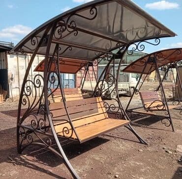 col qapi: Новый, Диван-качели, С зонтиком, Дерево — 1