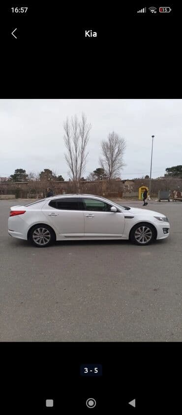 турбо.аз все об автомобилях в азербайджане: KIA Optima, 2013 il – ağ rəng, sedan Xüsusiyyətlər: son qiyməti — 6