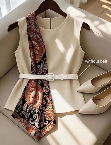 • SİFARİŞLƏ GƏTİRİLİR 🛍️ • Qolsuz krem rəngli bluz/top - lalafo.az -da • SİFARİŞLƏ GƏTİRİLİR 🛍️ • Qolsuz krem rəngli bluz/top -