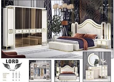 set mebel: İkinəfərlik çarpayı, Dolab, Termo, Tumba, Yeni — 2