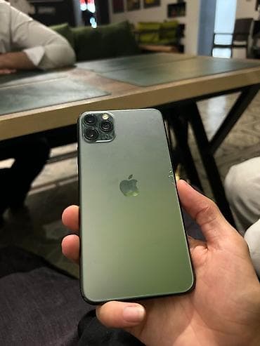 mini pc computer: IPhone 11 Pro Max, 64 GB, Matte Midnight Green, Face ID — 2