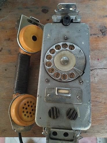 Sovet istehsalı sahə/çöl telefon aparatı – TАС-М (TAC-M), № 4347 — 4