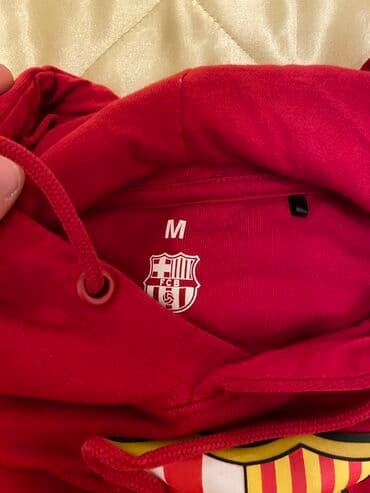 флисовые мужские спортивные костюмы: Мужская толстовка, M, цвет - Красный — 2