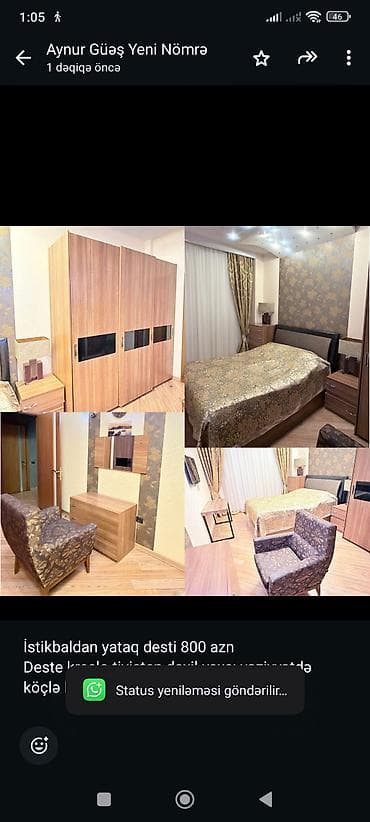 İstikbaldan yataq desti 800 azn Deste kreslo TVstend daxil.yaxşı lalafo.az -da İstikbaldan yataq desti 800 azn Deste kreslo TVstend daxil.yaxşı