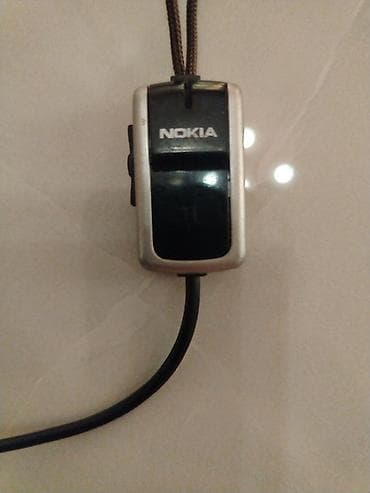Elektronika: İşlənmiş Simli Qulaqcıqlar, Nokia, rəng - Qara — 1