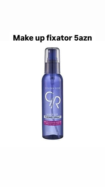 makyaj dəsti: Golden Rose Make-Up Fixing Spray – makiyajın sabit qalmasına kömək — 1