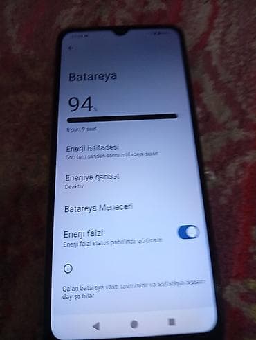 huawei matepad se 11: Redmi A3, 128 GB, rəng - Yaşıl, Sensor — 9