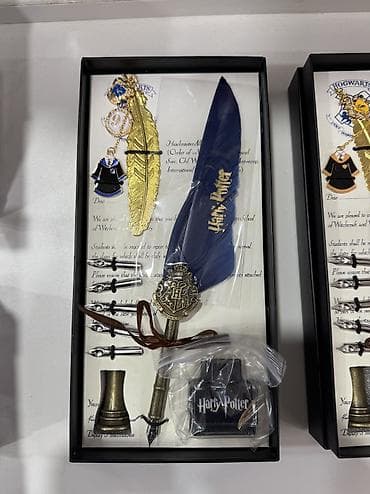 rəssamlıq ləvazimatları: Məhsul: “Harry Potter” temalı qələm və yazı dəsti Peru mürəkkəb — 4