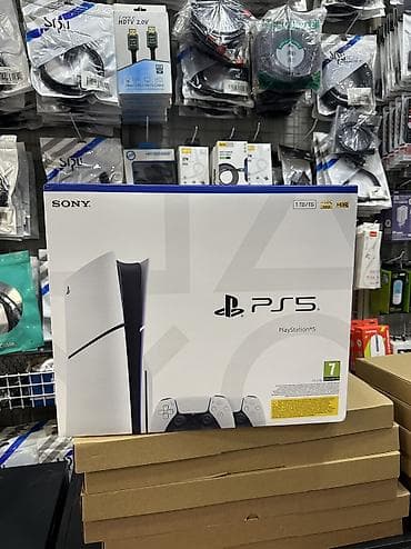 nintendo switch 2: Sony PlayStation 5 (PS5) oyun konsolu Yeni ps5slim pakovka 2 pultlu — 4